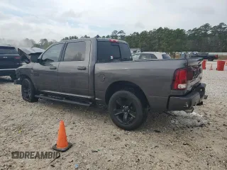 2018 Ram 1500 Night with VIN 1C6RR7MT4JS109407, listed as a Copart auction lot 46451705 with 165,377 mi miles and Salvage Title. Bid and sale history available at carsss.com. Image 2.