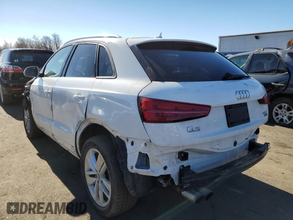 2018 Audi Q3 Premium with VIN WA1ECCFS4JR014661, listed as a Copart auction lot 40163163 with 93,587 mi miles. Bid and sale history available at carsss.com. Image 2.