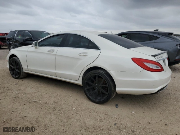 2013 Mercedes-Benz CLS-Class CLS 550 with VIN WDDLJ7DB1DA081143, listed as a Copart auction lot 45754945 with 131,193 mi miles and Clean Title. Bid and sale history available at carsss.com. Image 2.