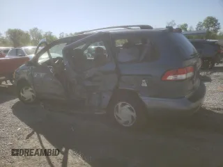 2002 Toyota Sienna LE with VIN 4T3ZF13C22U497021, listed as a Copart auction lot 52571055 with 232,973 mi miles and Salvage Title. Bid and sale history available at DreamBid. Image 2.