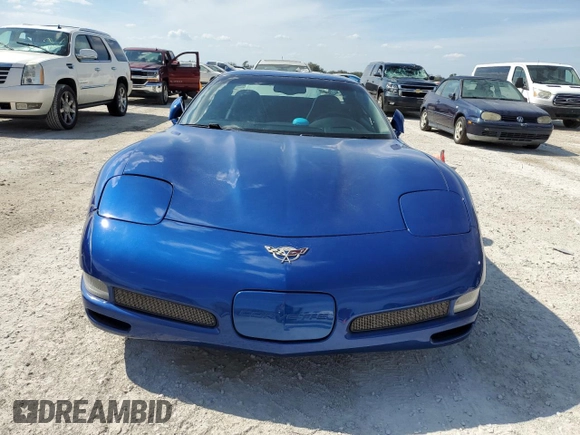 2003 Chevrolet Corvette Z06 with VIN 1G1YY12S835108625, listed as a Copart auction lot 78138834 with 0 mi miles and Salvage Title. Bid and sale history available at carsss.com. Image 5.