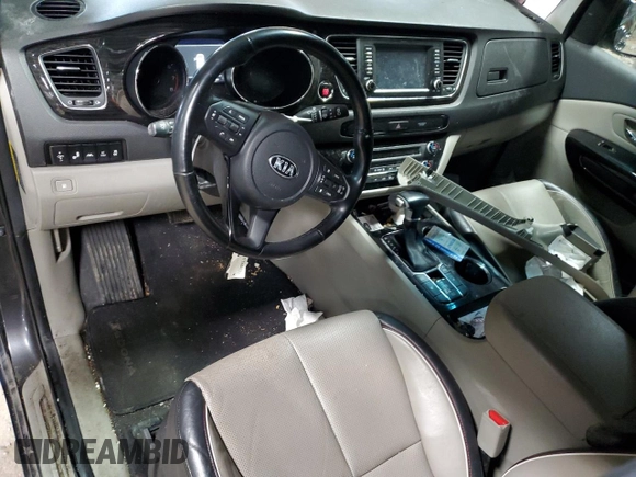 2020 Kia Sedona EX with VIN KNDMC5C16L6607032, listed as a Copart auction lot 49848185 with 131,998 mi miles and Salvage Title. Bid and sale history available at carsss.com. Image 8.