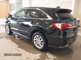 2017 Acura RDX with VIN 5J8TB4H36HL020102, listed as a IAAI auction lot 41463764 with 55,172 mi miles. Bid and sale history available at carsss.com. Image 3.