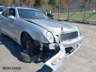 2001 Mercedes-Benz CLK-Class with VIN WDBLJ65G41F163119, listed as a IAAI auction lot 41865239 with 1 mi miles. Bid and sale history available at carsss.com. Image 6.