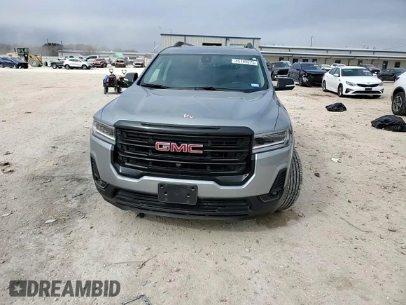 2023 GMC Acadia SLT with VIN 1GKKNMLS5PZ224938, listed as a Copart auction lot 45749275 with 9,515 mi miles and Salvage Title. Bid and sale history available at DreamBid. Image 12.