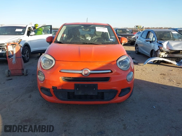 2016 FIAT 500X Pop with VIN ZFBCFXAT9GP393269, listed as a IAAI auction lot 41133805 with 45,077 mi miles and . Bid and sale history available at DreamBid. Image 13.