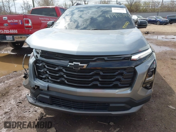 2025 Chevrolet Equinox AWD LT with VIN 3GNAXPEG0SL113667, listed as a IAAI auction lot 41902544 with 15,997 mi miles. Bid and sale history available at carsss.com. Image 13.