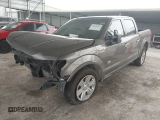 2019 Ford F-150 XL with VIN 1FTEW1C43KFC85639, listed as a IAAI auction lot 42133971 with 52,095 mi miles and . Bid and sale history available at DreamBid. Image 18.