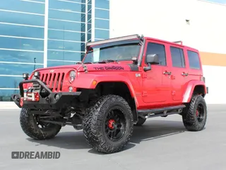 2015 Jeep Wrangler Unlimited Rubicon with VIN 1C4BJWFG7FL646463, listed as a Copart auction lot 53700245 with 97,412 mi miles and Salvage Title. Bid and sale history available at carsss.com. Image 2.