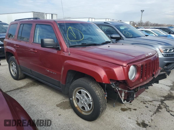 2017 Jeep Patriot 75th Anniversary with VIN 1C4NJRBB6HD145117, listed as a Copart auction lot 50144885 with 100,795 mi miles and Salvage Title. Bid and sale history available at carsss.com. Image 4.