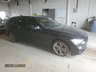 2017 BMW 3 Series 328d xDrive with VIN WBA8J1C39HA018933, listed as a Copart auction lot 58048895 with Not provided miles and Salvage title. Bid and sale history available at DreamBid. Image 4.