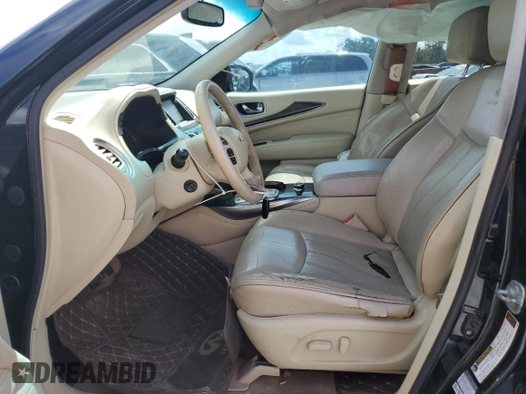 2014 Infiniti QX60 с VIN 5N1AL0MN7EC522689, выставлен на аукционе Copart как лот 56688785 с пробегом 217 628 миль миль и Списание • Salvage title. История ставок и продаж доступна на DreamBid. Изображение 7.