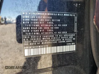2019 Volkswagen Tiguan SE z VIN 3VV2B7AX5KM201272, wystawiony jako Copart lot #58032315 z przebiegiem Nie podano mil oraz Szkoda całkowita • Salvage title. Historia ofert i sprzedaży dostępna na DreamBid. Obrazek 13.