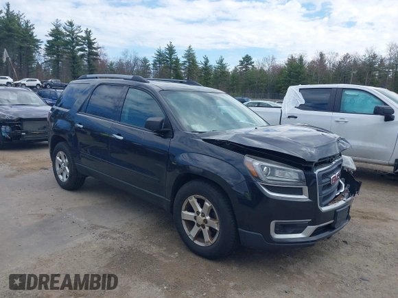 2014 GMC Acadia SLE z VIN 1GKKVPKD7EJ184457, wystawiony jako IAAI lot #42095635 z przebiegiem Nie podano mil oraz . Historia ofert i sprzedaży dostępna na DreamBid. Obrazek 1.