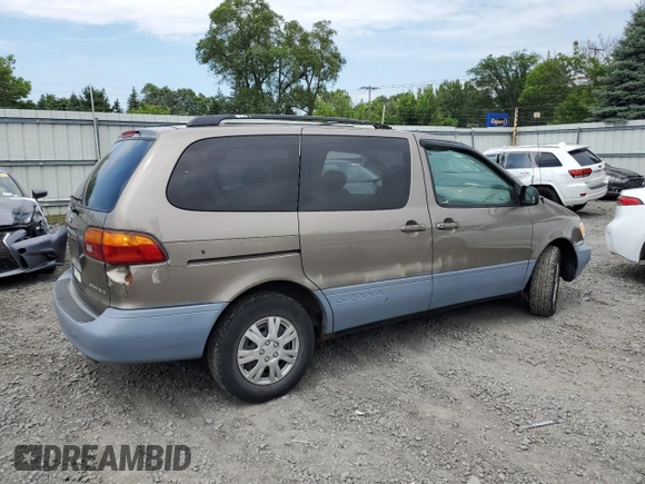 1999 Toyota Sienna CE with VIN 4T3ZF19C6XU148183, listed as a Copart auction lot 59323494 with 142,299 mi miles and Clean Title. Bid and sale history available at carsss.com. Image 3.