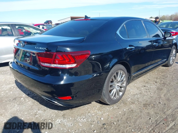 2013 Lexus LS 460 L z VIN JTHGL5EF4D5047720, wystawiony jako IAAI lot #41854275 z przebiegiem 144 564 mil mil oraz . Historia ofert i sprzedaży dostępna na DreamBid. Obrazek 4.