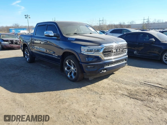 2020 Ram 1500 Limited with VIN 1C6SRFHT0LN146123, listed as a IAAI auction lot 41407810 with 117,206 mi miles and . Bid and sale history available at DreamBid. Image 1.