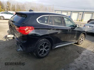 2017 BMW X1 sDrive28i with VIN WBXHU7C30H5H33353, listed as a Copart auction lot 47473445 with 97,579 mi miles and Salvage Title. Bid and sale history available at carsss.com. Image 3.