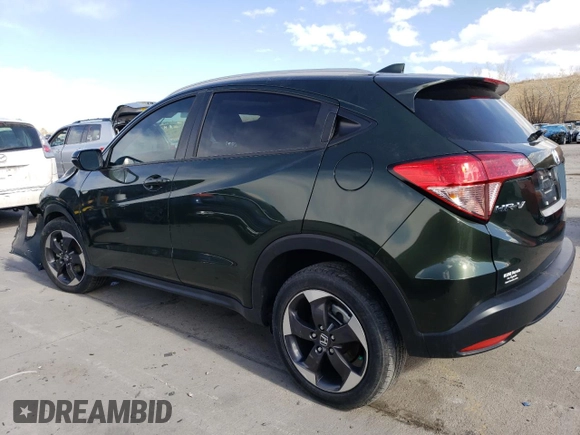 2018 Honda HR-V EX-L with VIN 3CZRU6H70JM701159, listed as a Copart auction lot 47789435 with 28,972 mi miles and Salvage Title. Bid and sale history available at carsss.com. Image 2.