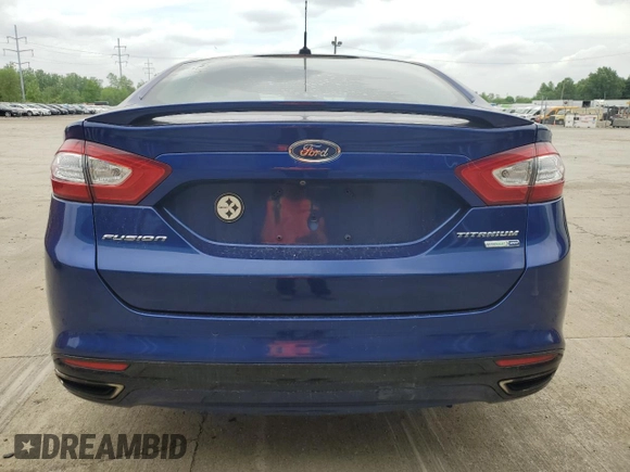2016 Ford Fusion Titanium with VIN 3FA6P0D90GR232029, listed as a Copart auction lot 57096045 with 90,694 mi miles and Salvage title. Bid and sale history available at DreamBid. Image 6.