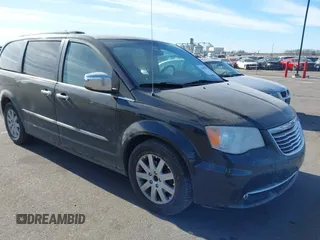 2011 Chrysler Town & Country Touring-L with VIN 2A4RR8DG5BR704183, listed as a IAAI auction lot 41448878 with 177,318 mi miles. Bid and sale history available at carsss.com. Image 1.