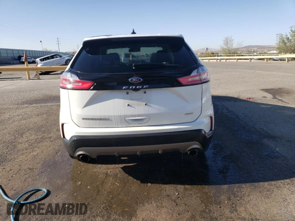 2021 Ford Edge Titanium with VIN 2FMPK4K91MBA27073, listed as a Copart auction lot 51776575 with 113,559 mi miles and Clean title. Bid and sale history available at DreamBid. Image 6.