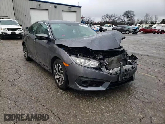 2016 Honda Civic Sedan EX with VIN 2HGFC2F81GH501304, listed as a Copart auction lot 44158875 with 0 mi miles and Salvage Title. Bid and sale history available at carsss.com. Image 11.