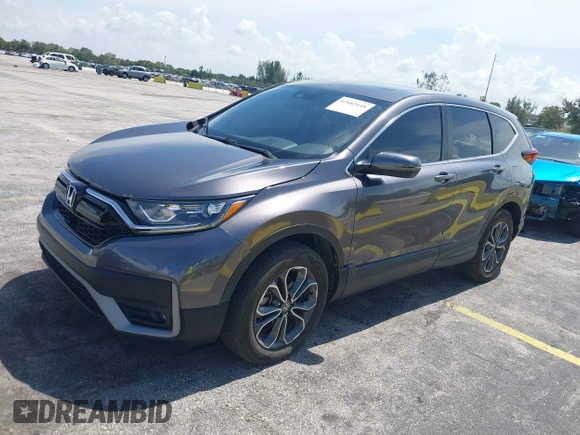 2021 Honda CR-V EX-L with VIN 2HKRW2H84MH673605, listed as a IAAI auction lot 42682648 with 20,178 mi miles and . Bid and sale history available at DreamBid. Image 19.