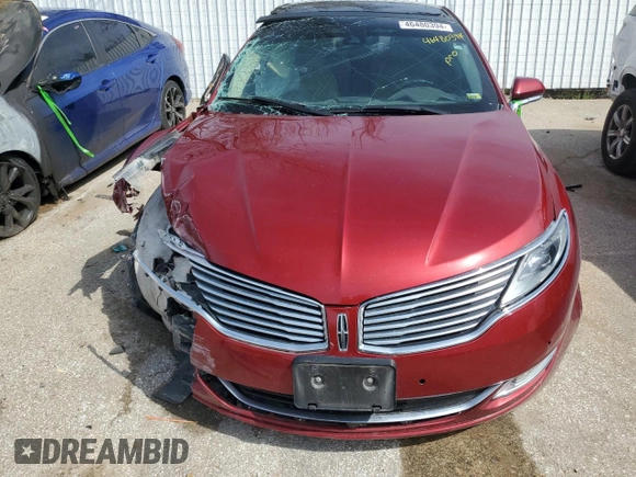 2016 Lincoln MKZ z VIN 3LN6L2J91GR627452, wystawiony jako Copart lot #46480394 z przebiegiem 107 325 mil mil oraz Czysty tytuł • Clean title. Historia ofert i sprzedaży dostępna na DreamBid. Obrazek 5.