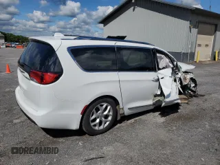 2017 Chrysler Pacifica Touring L Plus with VIN 2C4RC1EG2HR543670, listed as a Copart auction lot 55919415 with 87,950 mi miles and Salvage Title. Bid and sale history available at DreamBid. Image 3.