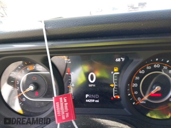 2024 Jeep Wrangler Sport S with VIN 1C4PJXDNXRW108968, listed as a IAAI auction lot 42326607 with 44,259 mi miles and . Bid and sale history available at DreamBid. Image 7.