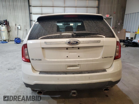 2012 Ford Edge Limited with VIN 2FMDK3KC1CBA06425, listed as a Copart auction lot 42625715 with 109,127 mi miles and Salvage Title. Bid and sale history available at carsss.com. Image 6.