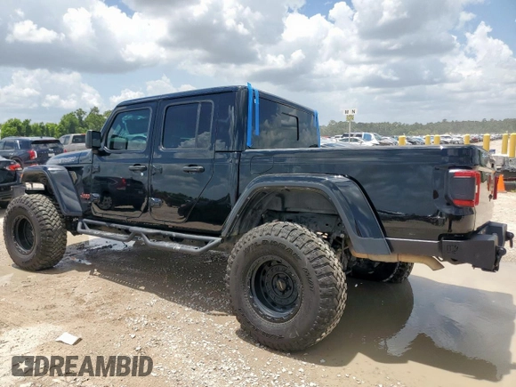 2022 Jeep Gladiator Mojave with VIN 1C6JJTEG6NL164679, listed as a Copart auction lot 53874465 with 35,820 mi miles and Salvage title. Bid and sale history available at DreamBid. Image 2.