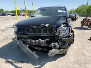 2018 Jeep Compass Trailhawk with VIN 3C4NJDDB6JT231480, listed as a Copart auction lot 56474865 with 61,051 mi miles and Salvage title. Bid and sale history available at DreamBid. Image 14.
