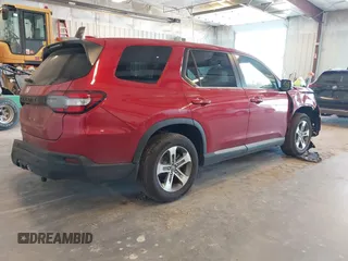 2023 Honda Pilot EX-L z VIN 5FNYG1H50PB019244, wystawiony jako IAAI lot #42091449 z przebiegiem 11 857 mil mil oraz . Historia ofert i sprzedaży dostępna na DreamBid. Obrazek 4.