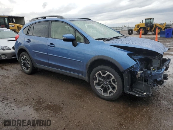 2016 Subaru Crosstrek Limited with VIN JF2GPALC1GH304618, listed as a Copart auction lot 55850045 with 56,597 mi miles and Salvage title. Bid and sale history available at DreamBid. Image 4.