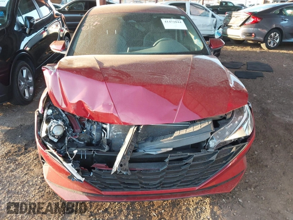 2023 Hyundai Elantra SE with VIN KMHLL4AGXPU575731, listed as a IAAI auction lot 41472044 with 33,154 mi miles and . Bid and sale history available at DreamBid. Image 11.