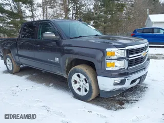 2015 Chevrolet Silverado 1500 LT with VIN 3GCUKREC3FG460485, listed as a IAAI auction lot 41616998 with 128,049 mi miles. Bid and sale history available at carsss.com. Image 1.