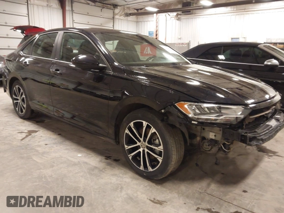 2024 Volkswagen Jetta Sport with VIN 3VWBM7BU6RM023862, listed as a IAAI auction lot 41965583 with 30,061 mi miles and . Bid and sale history available at DreamBid. Image 1.