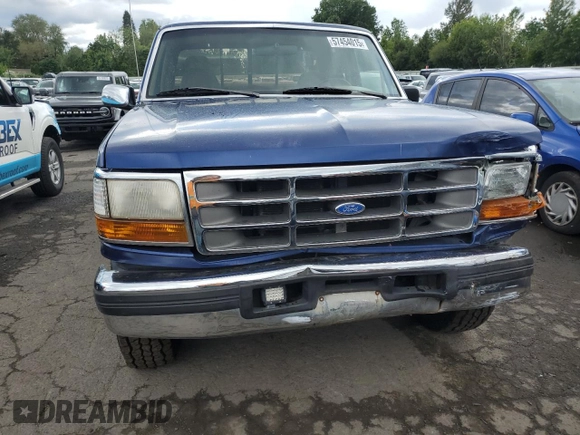 1996 Ford F-150 z VIN 1FTEX14H8TKA28287, wystawiony jako Copart lot #57454015 z przebiegiem 153 005 mil mil oraz Szkoda całkowita • Salvage title. Historia ofert i sprzedaży dostępna na DreamBid. Obrazek 5.
