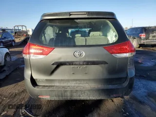 2012 Toyota Sienna with VIN 5TDZK3DC7CS177475, listed as a Copart auction lot 42987655 with 171,641 mi miles and Salvage Title. Bid and sale history available at carsss.com. Image 6.
