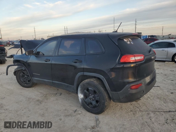 2014 Jeep Cherokee Sport with VIN 1C4PJLAB8EW112451, listed as a Copart auction lot 88162485 with Not Provided miles and Salvage Title. Bid and sale history available at DreamBid. Image 2.
