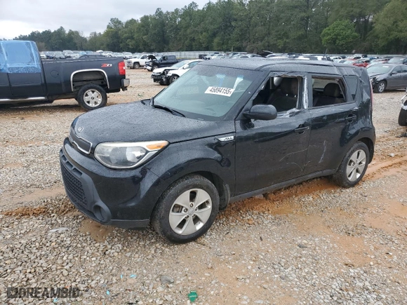 2016 Kia Soul with VIN KNDJN2A25G7287967, listed as a Copart auction lot 45894155 with 201,526 mi miles and Salvage Title. Bid and sale history available at carsss.com. Image 1.