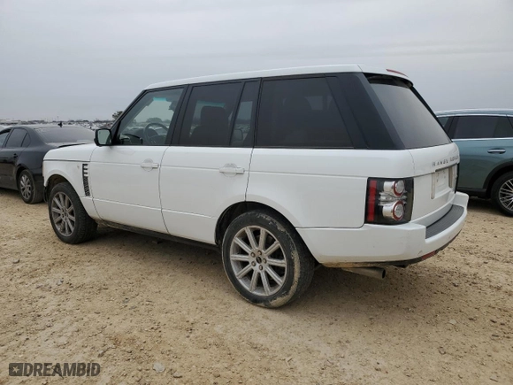 2012 Land Rover Range Rover SC with VIN SALMF1E43CA377866, listed as a Copart auction lot 46449725 with 179,514 mi miles and Salvage Title. Bid and sale history available at carsss.com. Image 2.