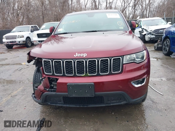 2017 Jeep Grand Cherokee Laredo with VIN 1C4RJFAG2HC682716, listed as a IAAI auction lot 41213760 with 116,519 mi miles. Bid and sale history available at carsss.com. Image 12.