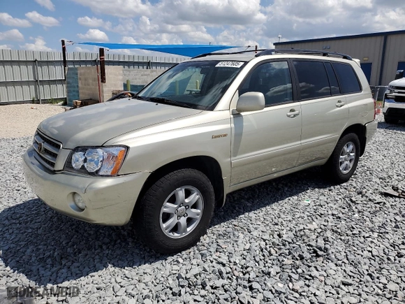 2003 Toyota Highlander with VIN JTEHF21A830123209, listed as a Copart auction lot 51247605 with 251,740 mi miles and Salvage Title. Bid and sale history available at carsss.com. Image 1.