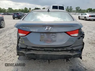 2013 Hyundai Elantra GLS z VIN 5NPDH4AE4DH292871, wystawiony jako Copart lot #58271825 z przebiegiem 74 746 mil mil oraz Szkody całkowita. Historia ofert i sprzedaży dostępna na DreamBid. Obrazek 6.