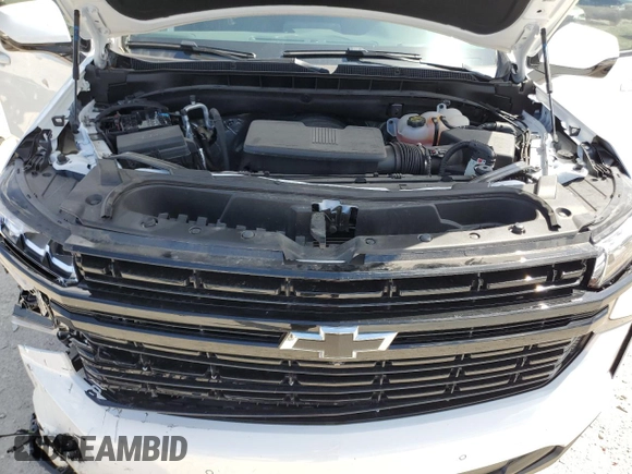 2024 Chevrolet Tahoe RST with VIN 1GNSCRKD6RR272556, listed as a Copart auction lot 52395265 with 19,863 mi miles and Salvage title. Bid and sale history available at DreamBid. Image 12.