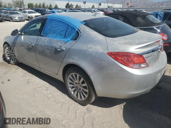 2011 Buick Regal CXL RL1 с VIN W04GN5EC0B1002001, выставлен на аукционе Copart как лот 63931805 с пробегом Не указан миль и Списание • Salvage title. История ставок и продаж доступна на DreamBid. Изображение 2.