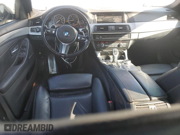 2014 BMW 5 Series 535i xDrive with VIN WBA5B3C50ED538414, listed as a Copart auction lot 44180645 with 158,560 mi miles and Salvage Title. Bid and sale history available at carsss.com. Image 8.